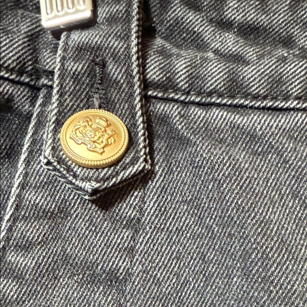 Vestique Charcoal Wide-Leg Jeans - Picture 4 of 8